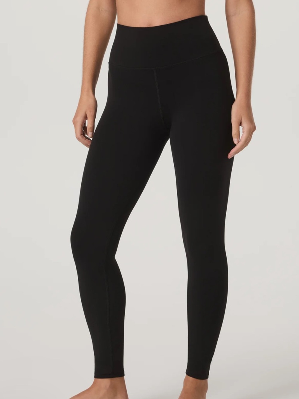Vuori Black High-Rise All The Feels Leggings, small, full length - Picture 2 of 5
